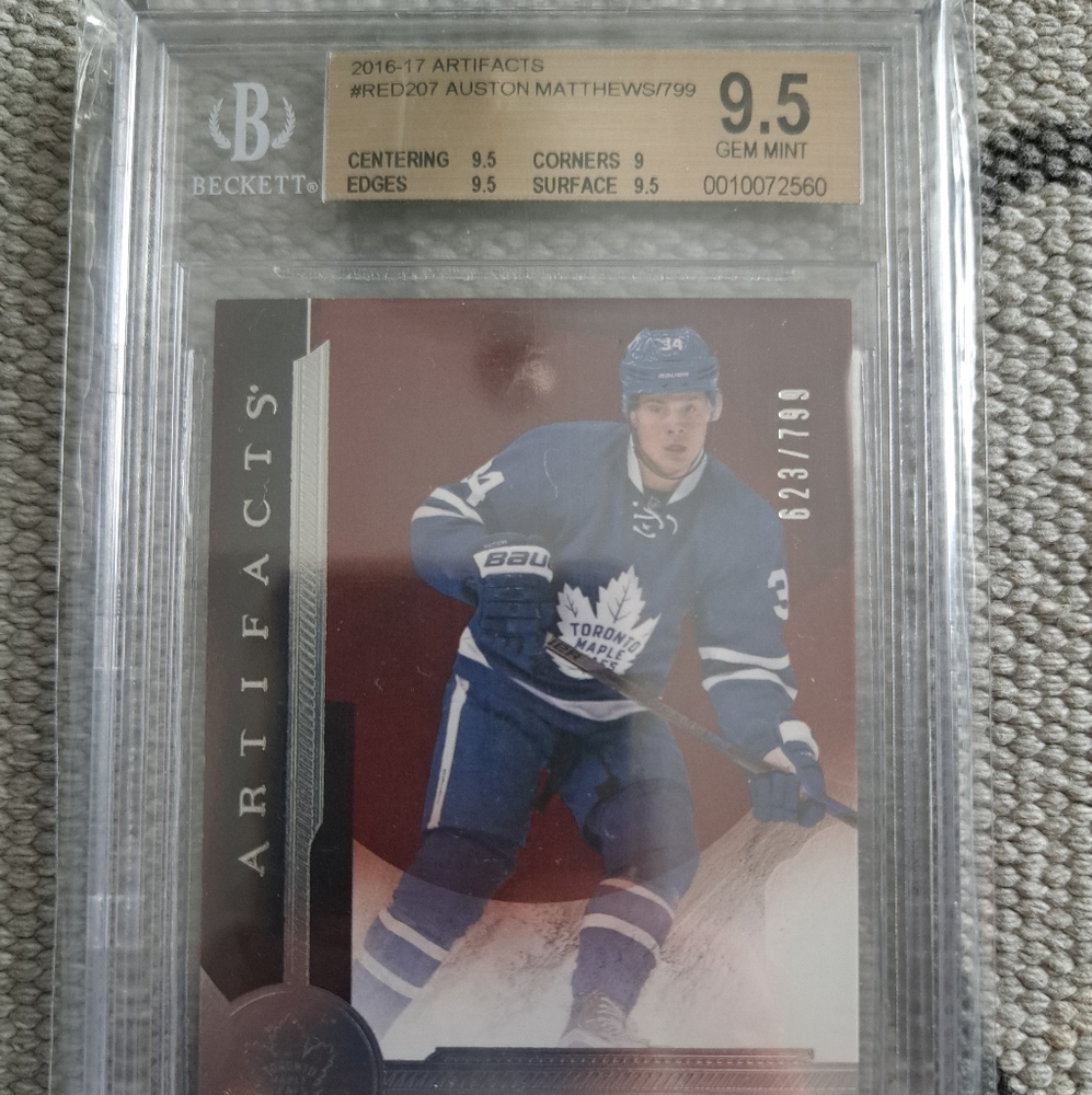 Austin Matthews Artifact Rookie Card